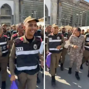 شاهد.. فرحة رجال الأمن بعد انتهاء مهمتهم بنجاح خلال موسم رمضان