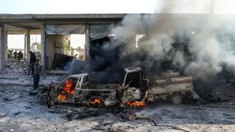 مقتل شخصين في تفجير سيارة مفخخة شمالي سوريا