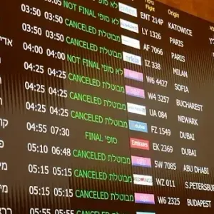 شركات طيران تلغي رحلاتها الجوية إلى إسرائيل بعد الهجوم في إيران