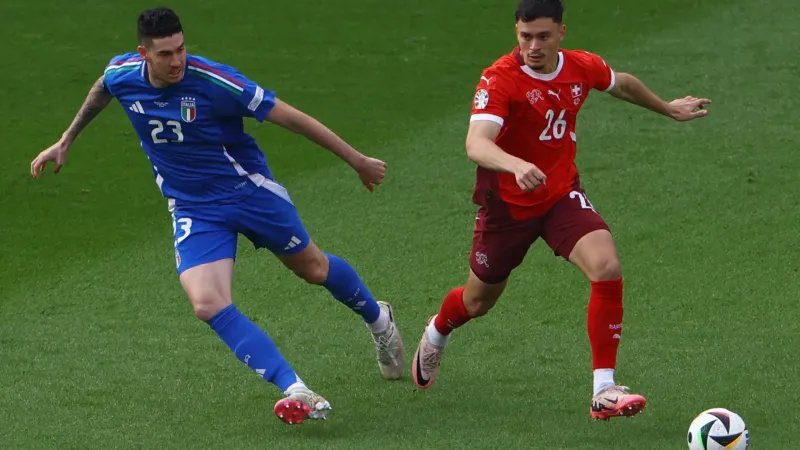 مباشر.. مباراة إيطاليا ضد سويسرا (0-1) في ثمن نهائي يورو 2024