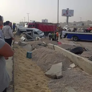 مصر: وفاة وإصابة 14 شخصاً في حادثة مروعة بالطريق الدائري