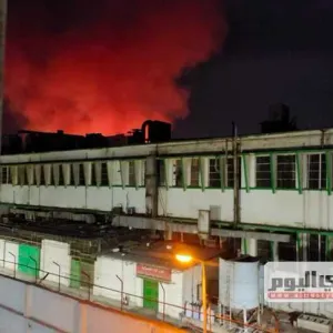 قطع الغاز والكهرباء في محيط حريق استوديو الأهرام