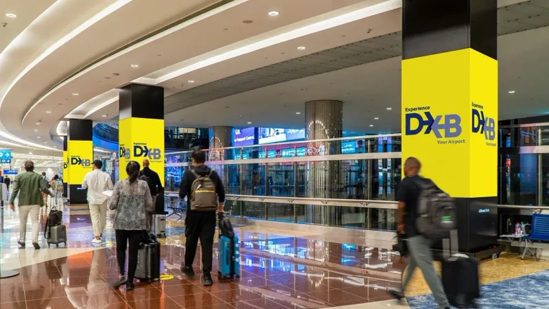 مطارات دبي تنصح المسافرين بتخصيص وقت إضافي للسفر