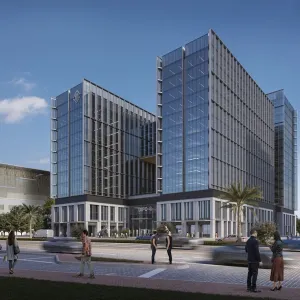"دبي المالي العالمي" يضع حجر الأساس للمبنى التجاري الجديد "DIFC Square"