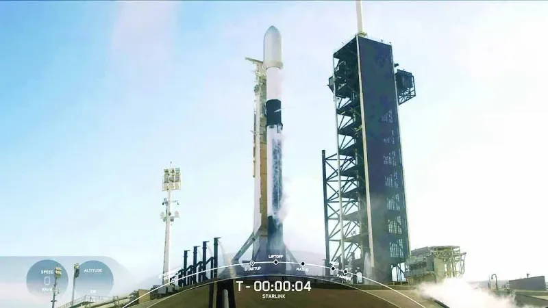 "سبيس إكس” تطلق 23 قمرًا صناعيًّا جديدًا إلى الفضاء