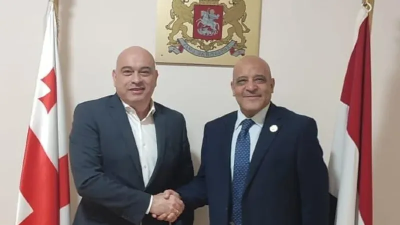 رئيس جامعة أسوان يلتقي سفير جورجيا لبحث التعاون المشترك