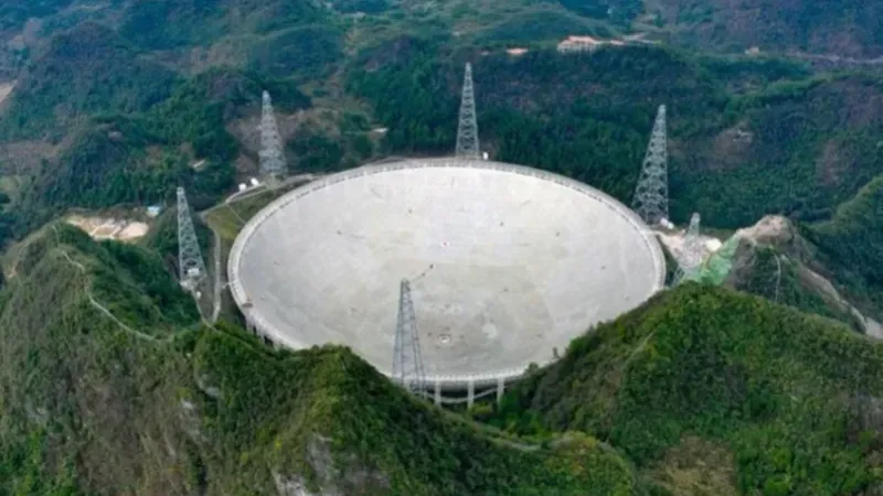 900 نجم نابض حدده تلسكوب "فاست" الصيني منذ إطلاقه