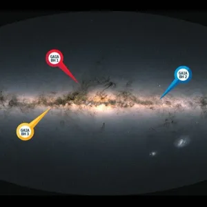 "غايا بي اتش 3"... اكتشاف ثقب أسود غير عادي في مجرة درب التبانة