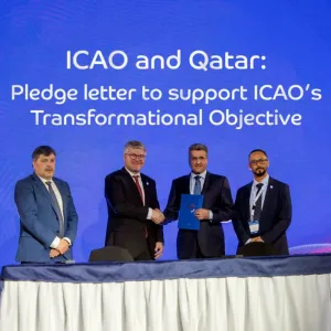 دولة قطر تقدم مساهمة جديدة لدعم أنشطة المنظمة الدولية للطيران المدني (إيكاو)
