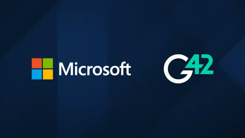 شركة Microsoft تستثمر 1.5 مليار دولار في G42 بأبوظبي