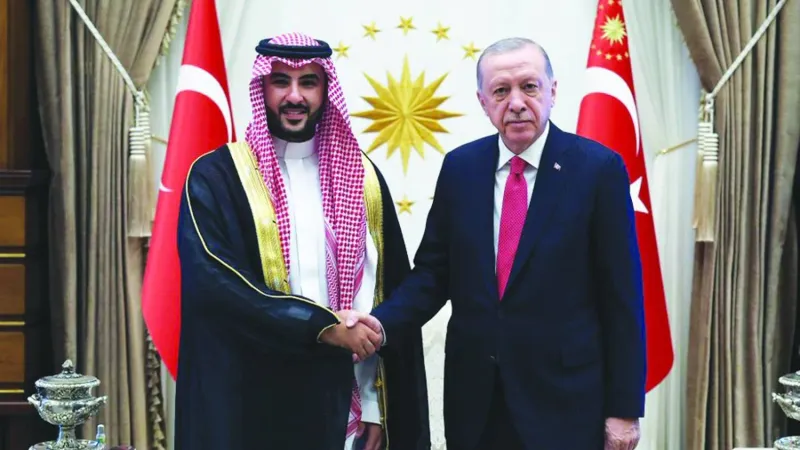 السعودية وتركيا تبحثان التعاون الدفاعي