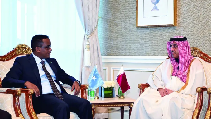وزير العمل يستعرض التعاون مع نظيره الصومالي