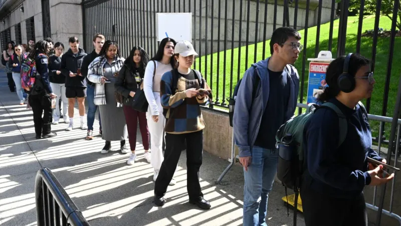 استقبال جونسون بصيحات استهجان في جامعة كولومبيا... التظاهرات المؤيّدة لفلسطين تتواصل في الجامعات الأميركية (صور وفيديو)