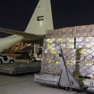 المدينة العالمية للخدمات الإنسانية في دبي تواصل عمليات جسر الإغاثة الجوي إلى غزة