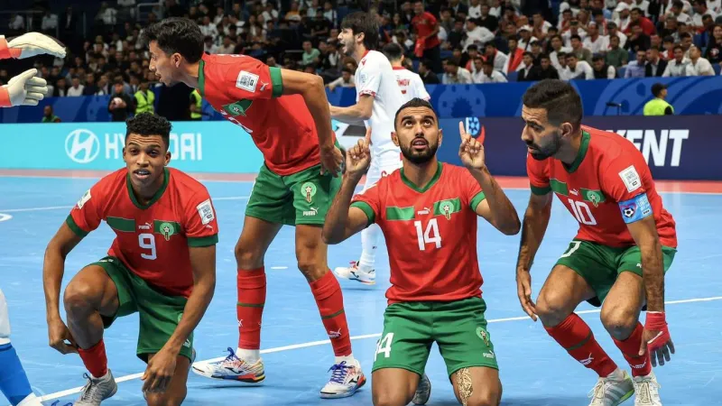 منتخب الفاعة يستهل مشواره في كأس العالم بانتصار ثمين على منتخب طاجكستان