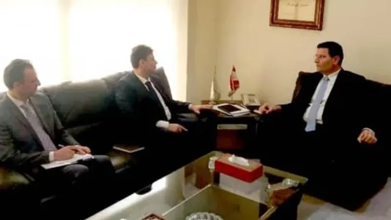 وزير الزراعة التقى القائم بأعمال السفارة السورية