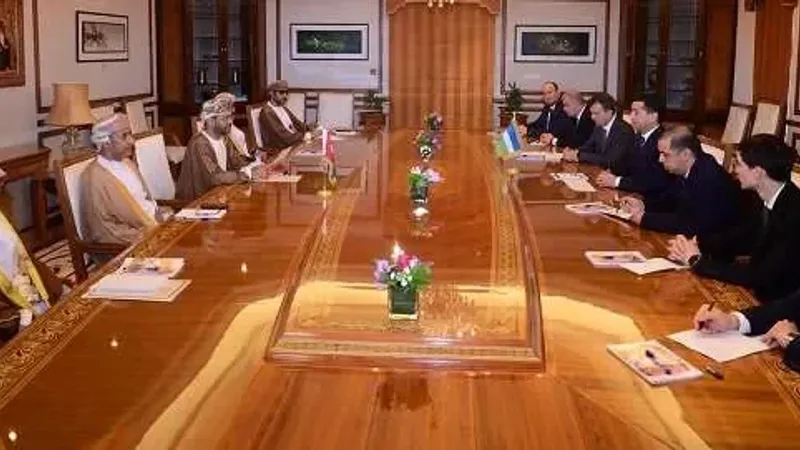 جلسة مشاورات سياسيّة بين سلطنة عُمان وأوزبكستان
