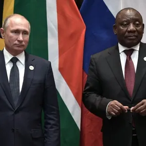 رئيس جنوب إفريقيا يعزي بوتين في ضحايا اعتداء "كروكوس" الإرهابي