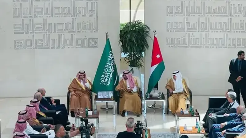 وزير الصناعة والثروة المعدنية السعودي يلتقي رجال أعمال وصناعيين أردنيين