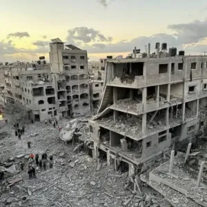 استشهاد (37) فلسطينيًا في قصف إسرائيلي على جنوب قطاع غزة