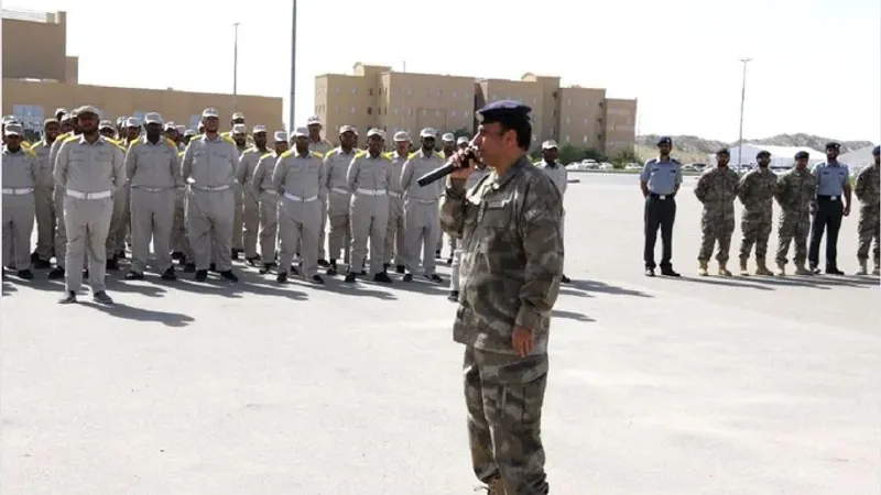 شرطة أبوظبي: مجندو الخدمة الوطنية همة عالية في خدمة الوطن