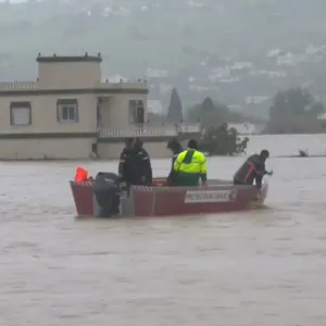 شاهد: فيضانات في مدينة تطوان المغربية جراء الأمطار الغزيرة