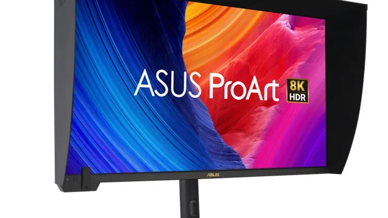 Asus تكشف عن شاشة ProArt بتقنية Mini LED ودقة 8K مع شاشة بتقنية QD-OLED