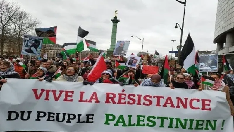 الآلاف في ''نظام جامعة كاليفورنيا'' يضربون دعما لفلسطين