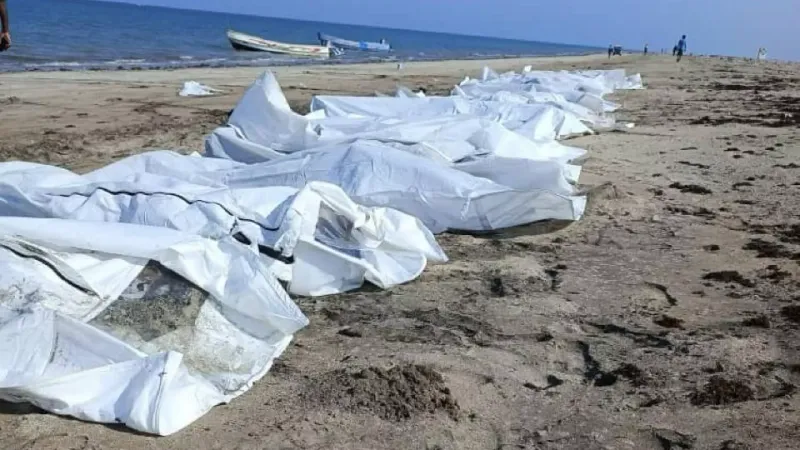 بينهم رضع.. مقتل 38 مهاجرا إثر غرق سفينة قرب سواحل جيبوتي