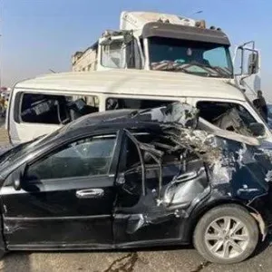أسماء مصابي حادث تصادم سيارتين في الخطارة بأسوان