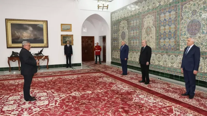 رئيس الجمهورية يتسلم أوراق اعتماد أربعة سفراء جدد