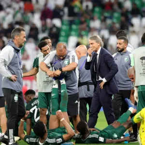 "إصابة جديدة في معسكر الأخضر" .. مانشيني يستبعد لاعب الهلال قبل مباراة الأردن!