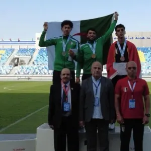 9 ميداليات جديدة للجزائر في البطولة العربية لألعاب القوى بمصر