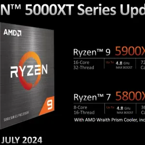 AMD تكشف النقاب عن AMD Ryzen 9 5900XT وRyzen 7 5800XT في فعاليات #Computex 2024