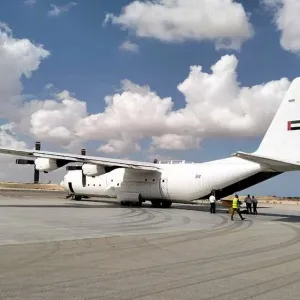 مصر تستقبل طائرتي مساعدات إماراتية وبلجيكية لصالح قطاع غزة