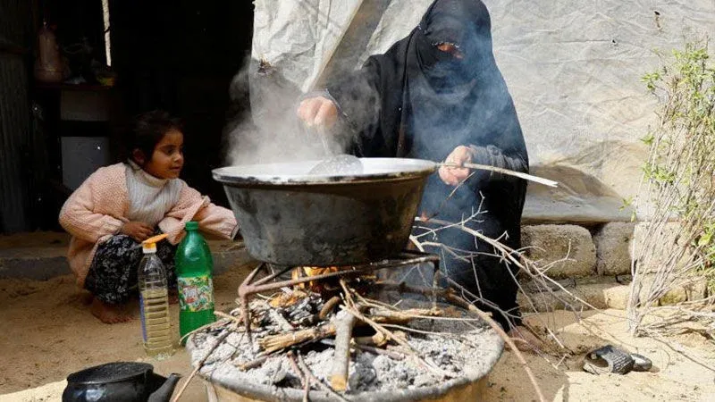 غزة: انتشار واسع للأمراض التنفسية بسبب منع دخول غاز الطهي