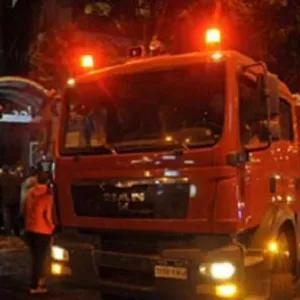 النيابة العامة تعاين حريق فندق الهرم: «السبب ماس كهربائي»