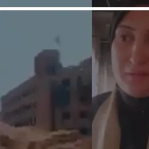 رسالة بالدموع من طالبة فلسـ ـطينية من جامعتها قبل وبعد قصف الاحتـ ـلال للجامعة