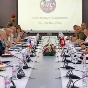 اجتماع اللجنة العسكرية المشتركة التونسية الأمريكية في دورتها السادسة والثلاثين بالقاعدة الجوية بالعوينة