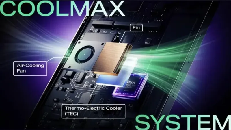 Infinix تعرض تقنية التبريد النموذجية Coolmax