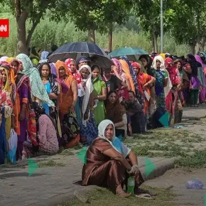 الناخبون في الهند يتحدون الحر وسط أزمة مياه حادة