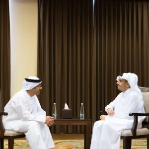 معالي رئيس مجلس الوزراء وزير الخارجية يجتمع مع وزير الخارجية الإماراتي