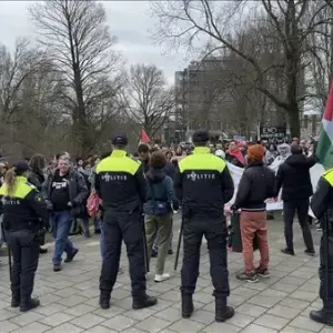الشرطة الهولندية تمنع مظاهرة أمام السفارة الإسرائيلية