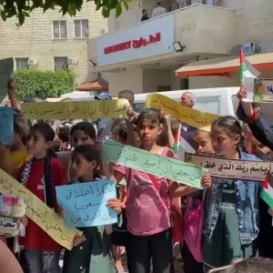 فيديو. 
            
    			نزوح جديد في رفح وأطفال يتظاهرون للمطالبة بحقهم في التعليم