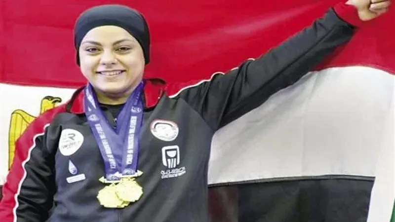 سارة سمير تتأهل إلى أولمبياد باريس 2024 في رفع الأثقال