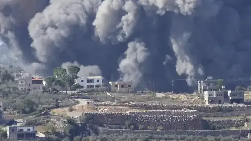 شهداء بغارات للاحتلال بلبنان وحزب الله يستهدف مواقع إسرائيلية