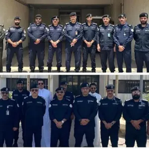 الوكيل المساعد لأمن الحدود يتفقد مطار الكويت وإدارات أمن الموانئ