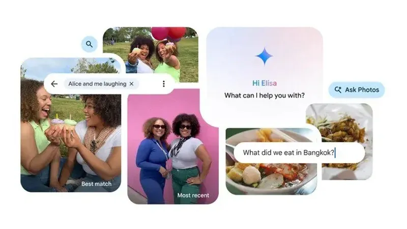 تطبيق الصور من جوجل يحصل على بحث محسّن مع وظيفة Ask Photos المدعومة من Gemini