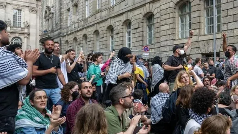 منح محتجين ضد حرب غزة مهلة لمغادرة جامعة ألمانية "بسلام"