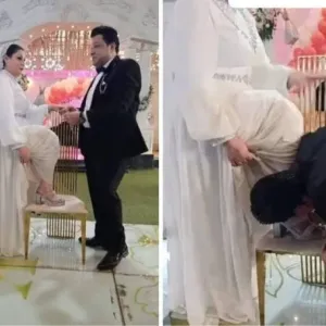 فيديو | مصري يقبل قدم عروسه السورية.. ويثير جدلاً واسعاً